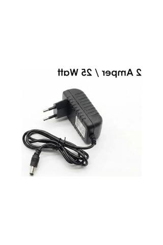 12v Fişli Adaptör, 2 Amper, 25 Watt, Güç Kaynağı