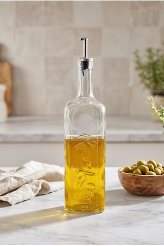 Paşabahçe Paşabahçe Homemade Metal Tıpalı Yağlık & Sirkelik, Şeffaf, 1 Litre Diğer