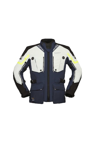 Modeka Panamerıcana Iı Waterproof Ceket Mavi Açık Gri
