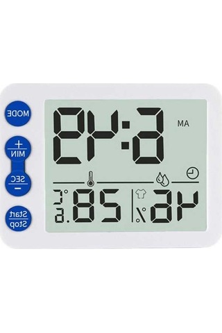 Pazly Dijital İç Mekan Termometre Ve Higrometre - Lcd Ekranlı, Konfor Göstergeli, Seçenekli