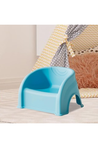 Homyl Yürümeye Başlayan Çocuk Sandalyesi Çok Amaçlı Mavi Mavi