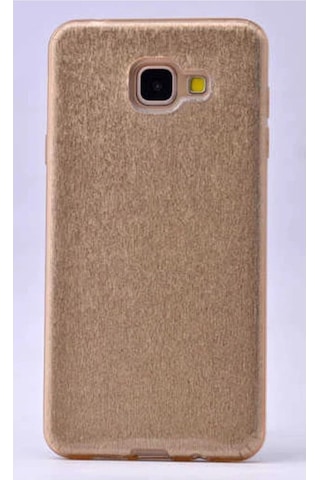 Galaxy Uyumlu A5 2017 Kılıf Zore Shining Silikon Gold