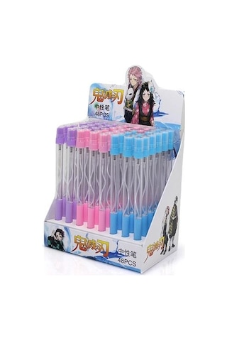Anime Figür Tükenmez Kalem Alk332 Ahşap