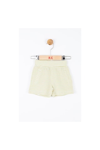Nk Kids Kız Bebek Cremo Şort 56606 Ekru-yeşil Ekru - Yeşil