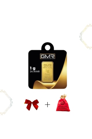 1 Adet 1 Gr 24 Ayar Altın Gmr