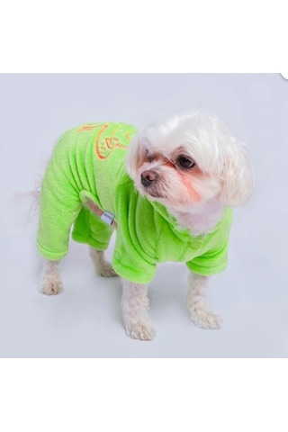 Gedyco Froglet Pembe Nakışlı Yumuşacık Peluş Küçük Irk Köpek Tulumu-21564