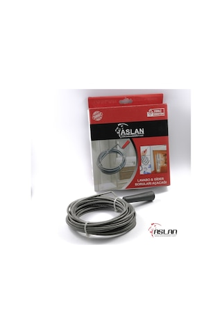 Aslan 8 Metre Lavabo Ve Gider Boruları Açma Sustası Teli