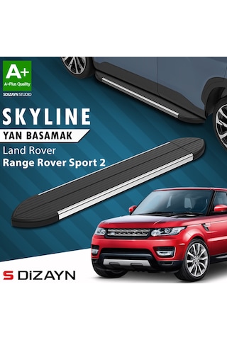 S-dizayn Land Rover Range Rover Sport 2 Skyline Krom Yan Basamak 193 Cm 2013-2022 A+ Kalite