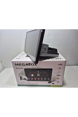 Megavox İnce Kasa Android Double Teyp 9" Qled 2 Ram 32 Hafıza Aşağı Yukarı Ayarlanan Tofaş Android