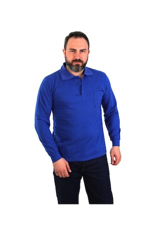 Eser - Polo Yaka Sweatshirt - Cepli - Saks