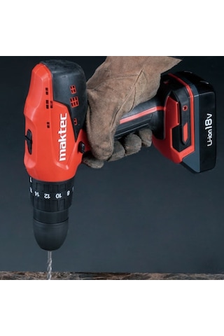 Maktec MT081E 18V 1.1 Ah Li-ion Çift Akülü Darbeli Matkap Vidalama