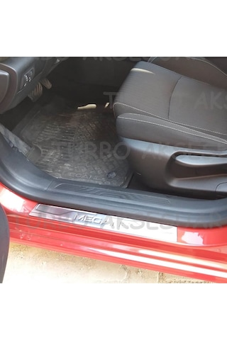 Renault Megane Kapı Eşiği - Krom Taşlı 4 Parça Hb/sd 2016+