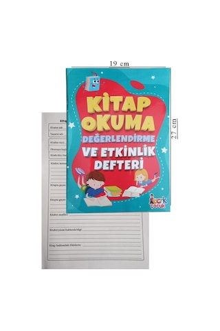 Kitap Okuma Değerlendirme Ve Etkinlik Defteri Özet Defteri 1 Adet Kitap Özet Defteri