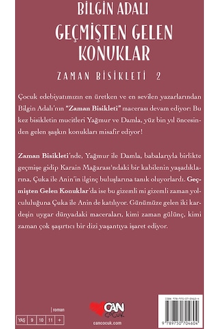 Geçmişten Gelen Konuklar - Bilgin Adalı - Can Çocuk Yayınları