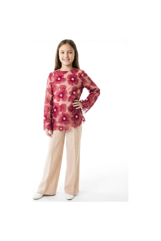 Xo Kids Kız Çocuk 3lu Alt Üst Takım 11-15 Yaş 2039 Bordo