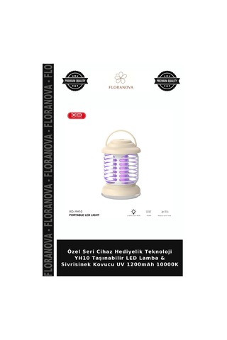 Özel Seri Cihaz Hediyelik Teknoloji Yh10 Taşınabilir Led Lamba & Sivrisinek Kovucu Uv 1200mah 10000k