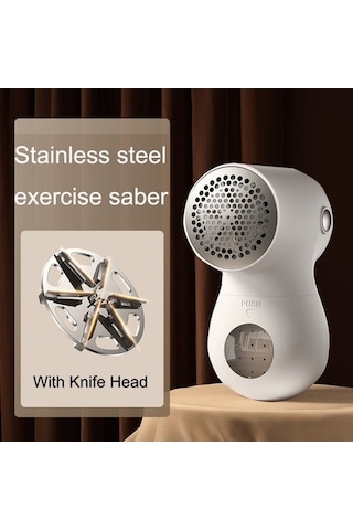 Dancemonkey Joyroom Jr-cy517 Usb Elbise Tüy Düzeltici - Ev Tipi Tüy Temizleme, Bıçak Başlı Beyaz Beyaz