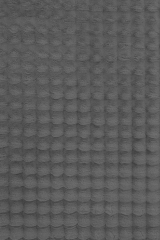 Banyo Paspası Koyu Gri Gri Kaymaz Taban Peluş Bubble 50x50 Cm Çok Renkli