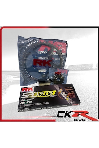 Suzuki Gw250 F İnazuma Uyumlu Zincir Dişli Seti Rk Set