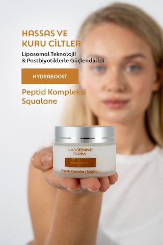Hydraboost, Yaşlanma/kırışıklık Karşıtı Krem, Peptit Ve Seramid Kompleks, Lipozomal Ve Postbiyotik - 803252614