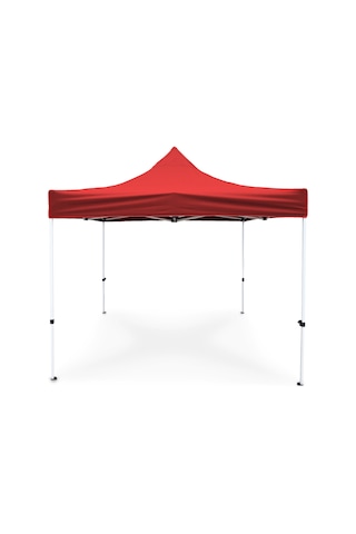 Bahçe Çadırı Çardak 3x3 Portatif Gazebo Outdoor Çadır 3x3m Gölgel Gri