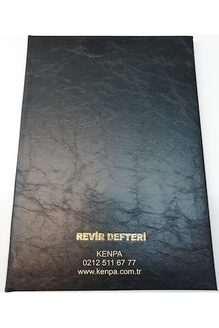 Revir Defteri Suni Deri 100 Yp