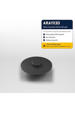 Arayx3d Hyundai İ20 Uyumlu Bagaj Pandizot Ayağı Pandizot Tutucu Askı Pimi 2 Adet Siyah