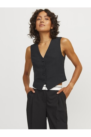 Jack & Jones Kadın Dügmeli Yelek - Ellis - 12260411 Black
