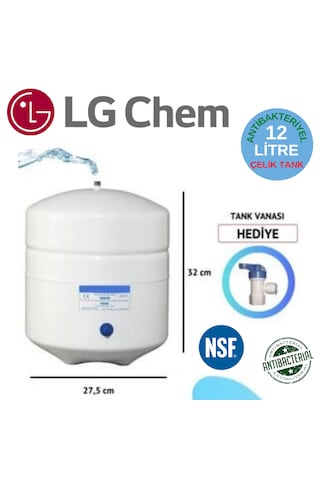 Su Arıtma Cihazı 12 Litre 3.2 Galon Antibakteriyel Çelik Tank Su Arıtma Cihazı 12 Litre 3.2 Galon Antibakteriyel Çelik Tank