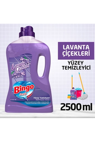 Bingo Fresh Yüzey Temizleyici Lavanta Çiçekleri 2500 ML