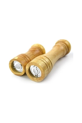 Seramik Bıçaklı Ahşap Değirmen Baharat Değirmeni Küçük Boy 13.5 C