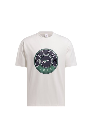 Reebok Lawn Club T-shırt Ekru Erkek Kısa Kol T-shirt 000000000102204104 Bej