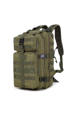 Jeemson Askeri Stili 35l Çift Omuzlu Saldırı Sırt Çantası - Outdoor Dağcılık, Cs Kamp İçin Dayanıklı Kumaş Siyah Yılan Desenli Çok Renkli