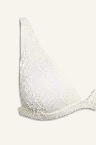 Defacto Regular Fit Brode Bikini Üstü-fall İn Love E3897ax25smwt16 Beyaz