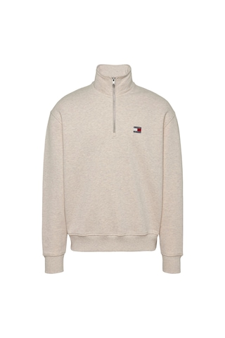 Tommy Hilfiger Tommy Hılfıger Erkek Sweatshırt Dm0dm20641-ae3 Krem