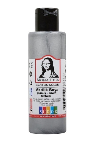 Südor Monalisa Akrilik Boya 70 Ml Turuncu 12'li Paket 22 Çok Renkli