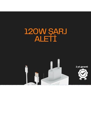 120 Watt Type C Şarj Başlığı Poco X3 X4 X5 Pro Uyumlu 1 52991429