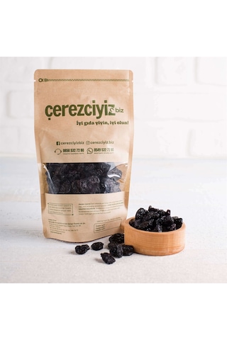 Çerezciyiz Biz Kilis Karası Siyah Kuru Üzüm Çekirdekli 250 G
