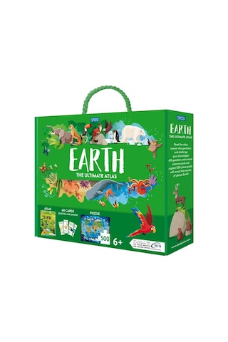 Earth - The Ultimate Atlas Canlı Renkler