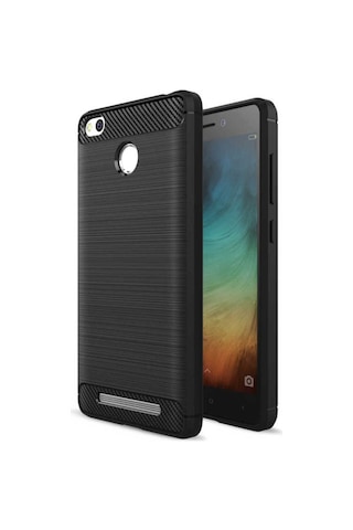 Xiaomi Redmi 3 Pro Kılıf Zore Room Silikon Kapak Siyah