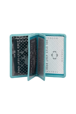 Tergan Mavi Deri Unisex Kredi Kartlık 01601N29