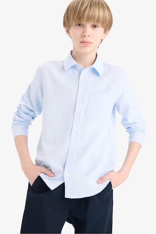 DeFacto Erkek Çocuk Polo Yaka Oxford Uzun Kollu Gömlek F2630A825SMBE343