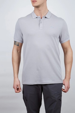 Alpinist Roc Erkek Polo T-shirt - Gri