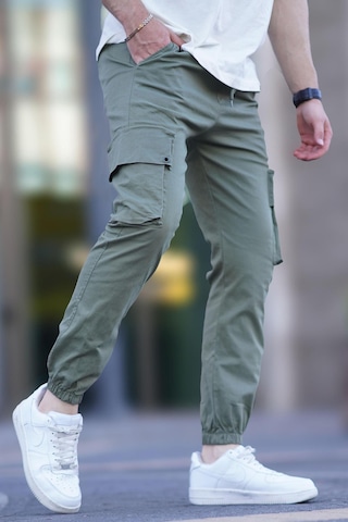Madmext Erkek Mint Yeşili Kargo Cep Pantolon 5647-mint Yeşili Mint