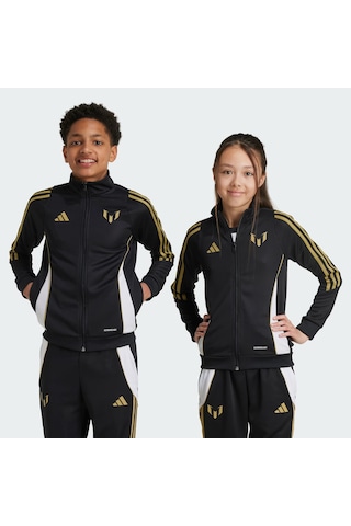 Black Adidas Çocuk Futbol Eşofman Üstü Messi Jkt Y Iz2992 001