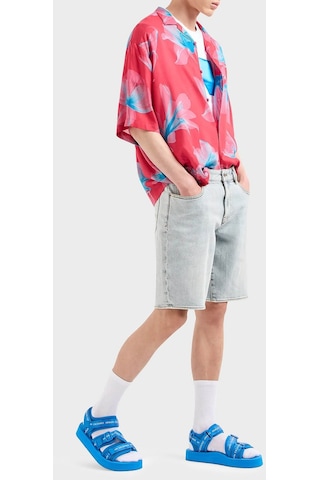 Armani Exchange Erkek Short 3Dzj65 Z1Xlz 25Eu Açık Mavi