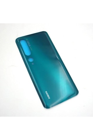Xiaomi Mi Note 10 Arka Pil Batarya Kapak Cam Senalstore - Siyah Siyah