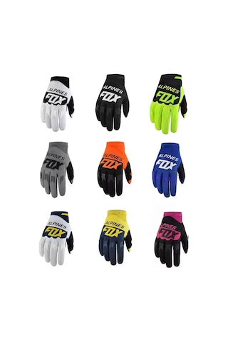 Fox Nfg-11 Korumalı 4 Mevsim Motosiklet Eldiveni - Beyaz