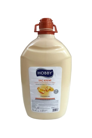 Hobby Saç Kremı Klasik Balsam Vitamin & Keratin Tüm Saçlar İçin 3 L Hobby Saç Kremı Klasik Balsam Vitamin & Keratin Tüm Saçlar İçin 3 L