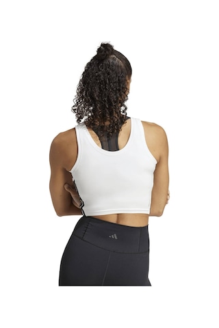 Jf8916-k Adidas We 3s Crop Tank Kadın T-shirt Beyaz Jf8916-k Beyaz
